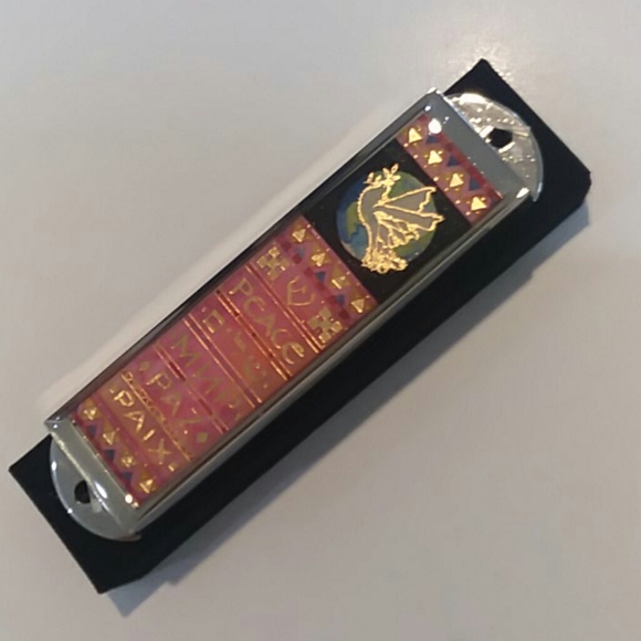 Enamel Mezuzah including scroll - Picture 2 of 3